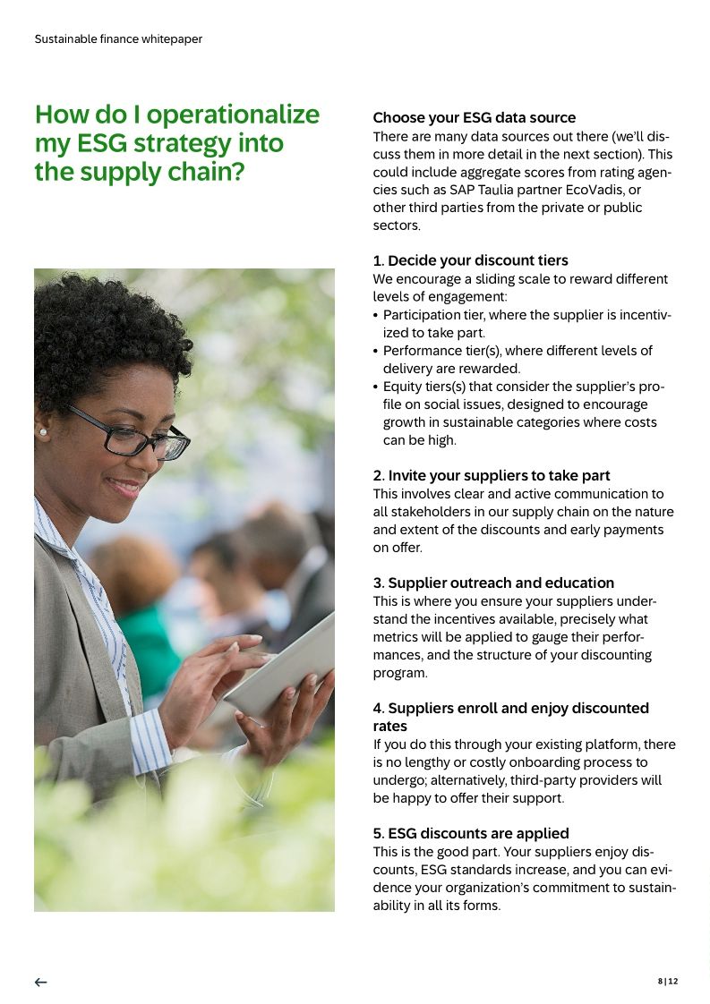 Sustainable finance: how to build an ESG plan that supports your goals