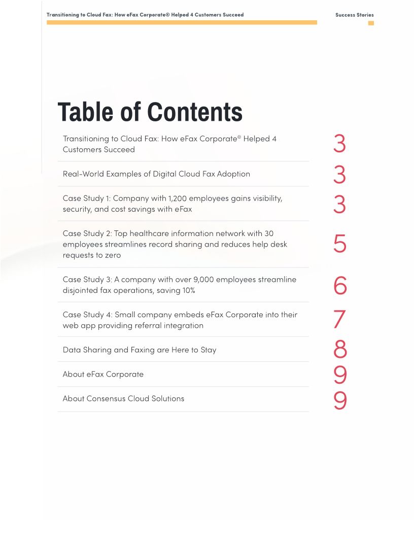 Transitioning to Cloud Fax: How eFax Helped 4 Customers Succeed