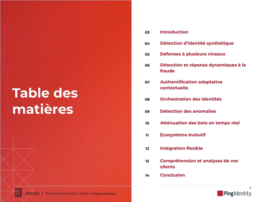 10 fonctionnalités CIAM indispensables