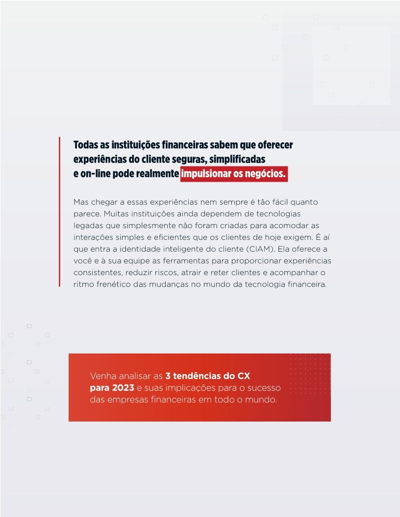 A experiência do cliente é a chave para o sucesso dos serviços financeiros?
