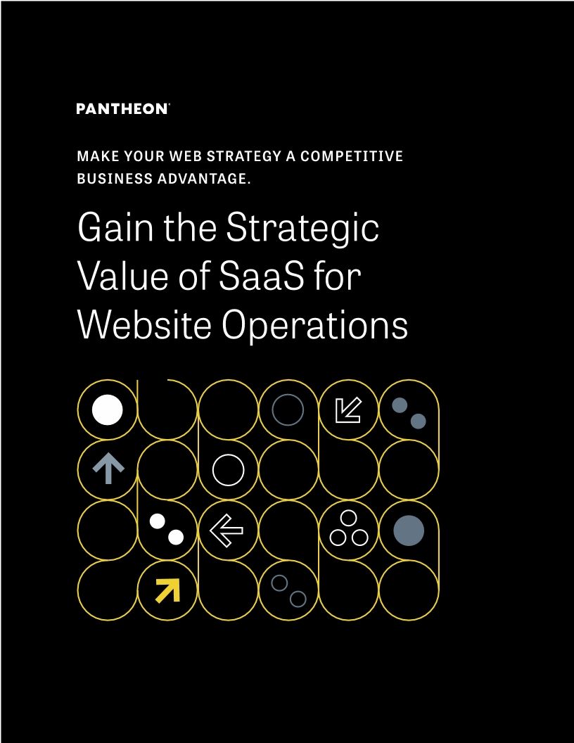 Gain the Strategic Value of SaaS for Website Operations