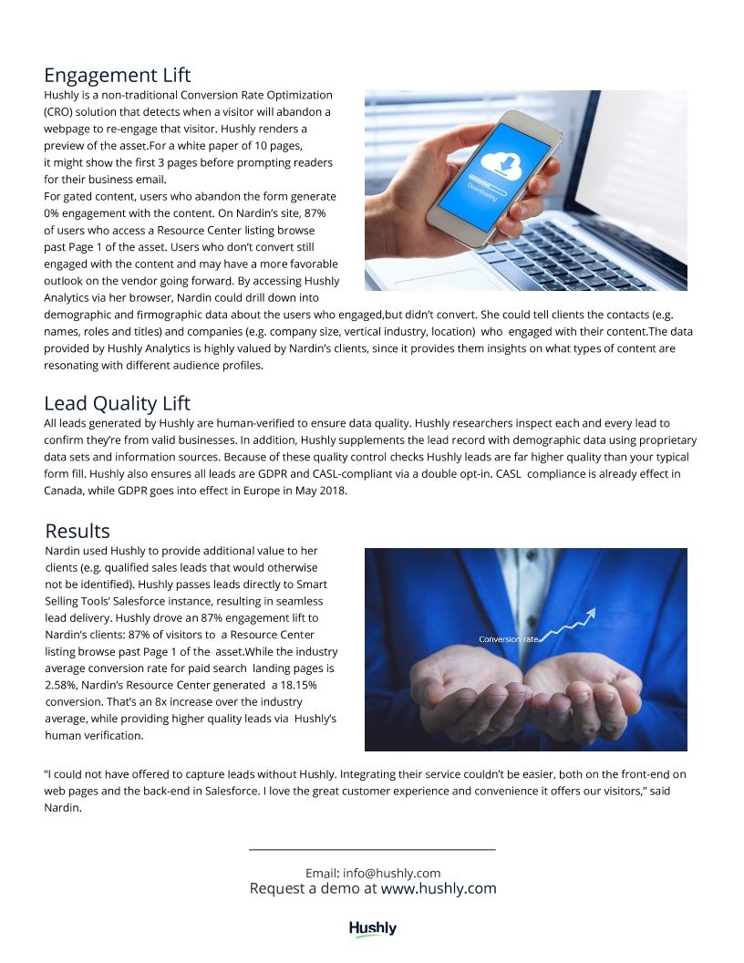 Case Study: Smart Selling Tools