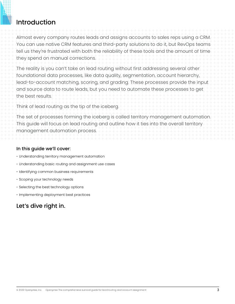 The comprehensive survival guide for lead routing and account assignment