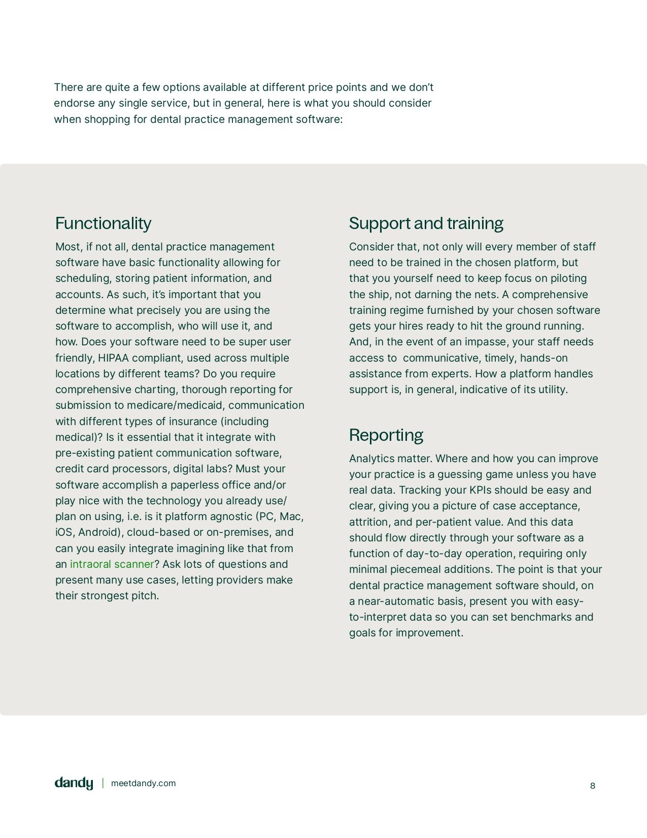 Successful dental practice management guide