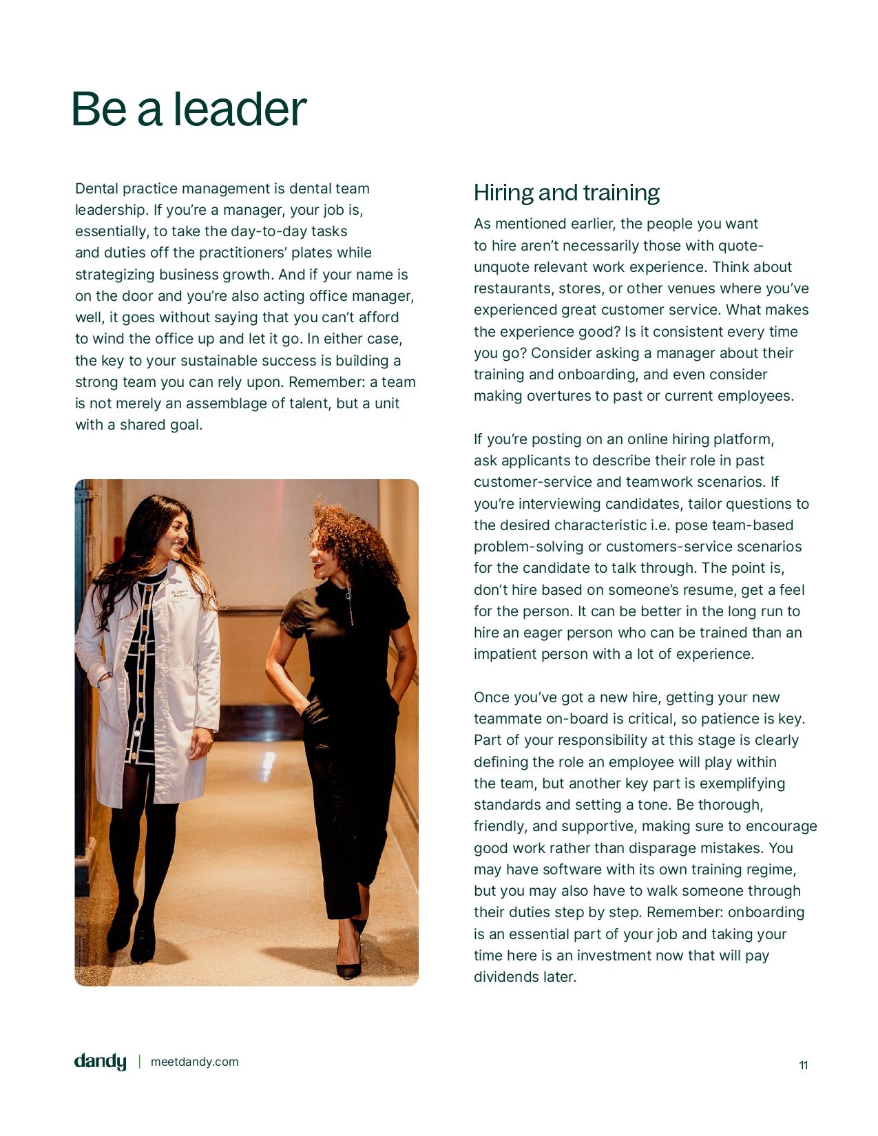 Successful dental practice management guide