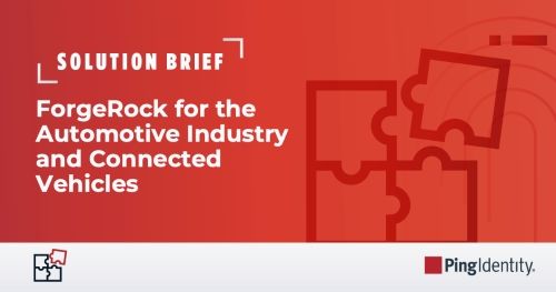 ForgeRock for the Automotive Industry and Connected Vehicles