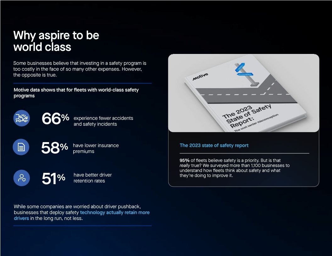 Ultimate guide to building a world-class fleet safety program