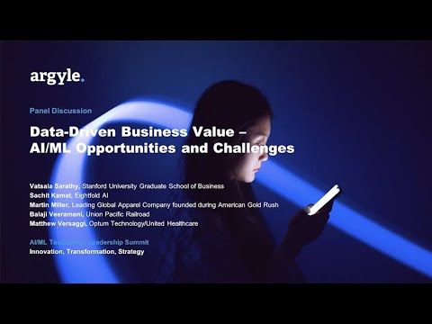 Data-driven business value - AI/ML opportunities and challenges