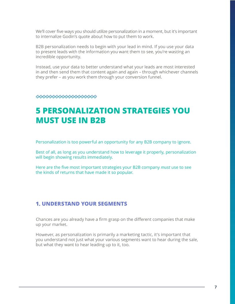 5 Personalization Strategies That Dominate in B2B