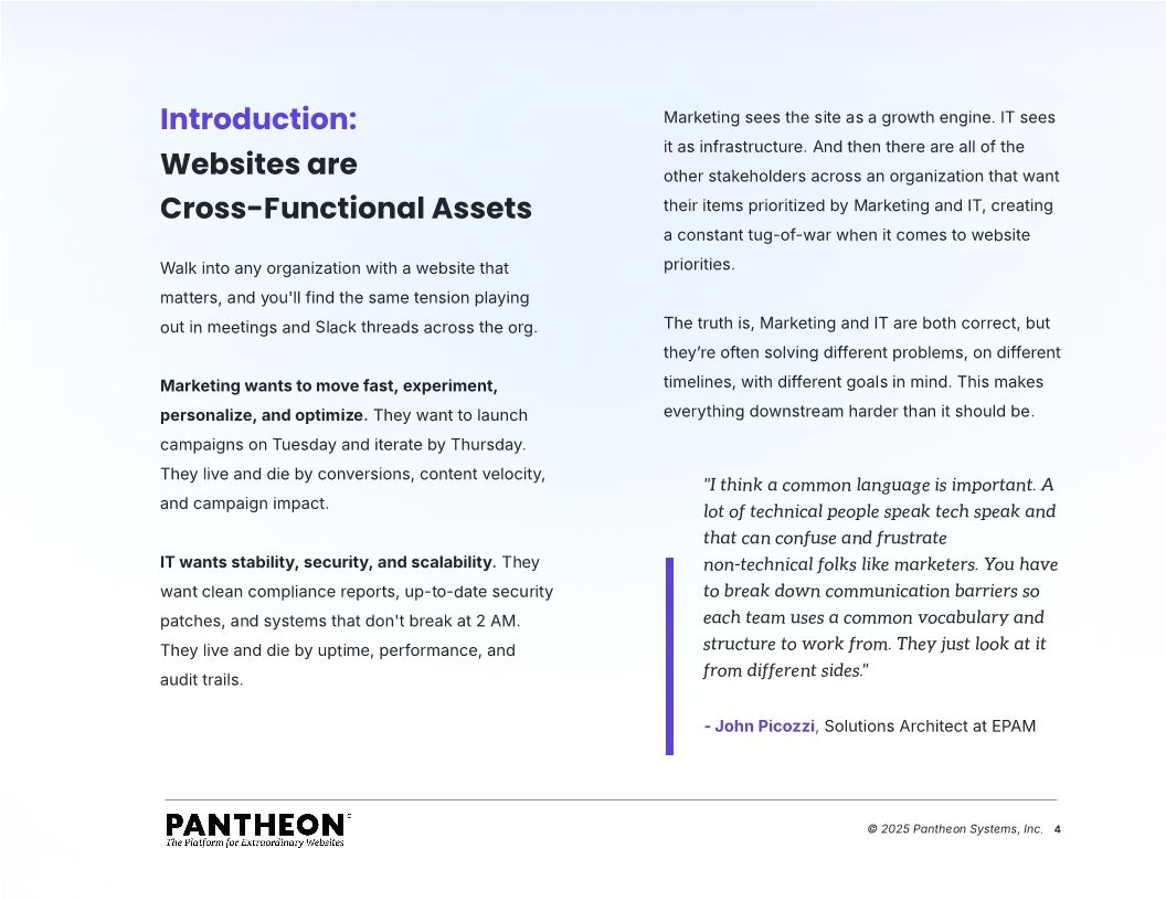 The Five Jobs of the Modern Web