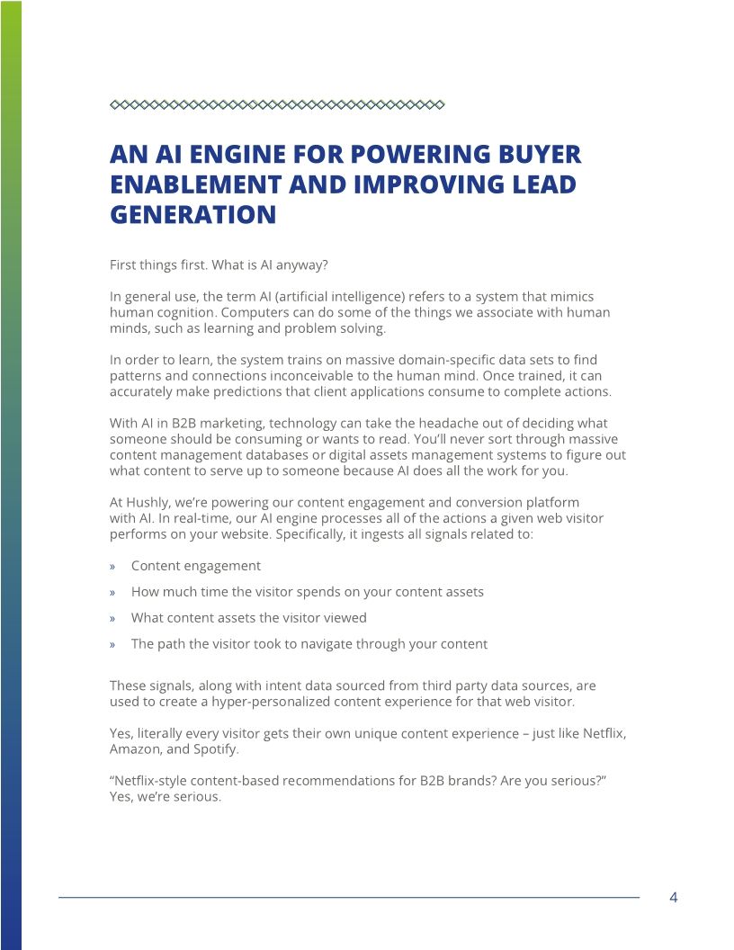 How AI Engines Are Revolutionizing Personalization in B2B Marketing