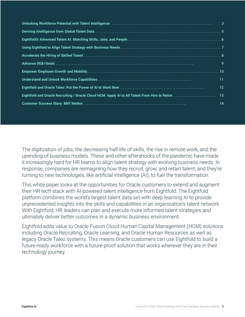 Using AI to Align Talent Strategy with Ever-Changing Business Needs