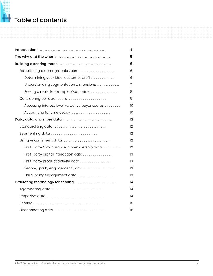 The comprehensive survival guide on lead scoring