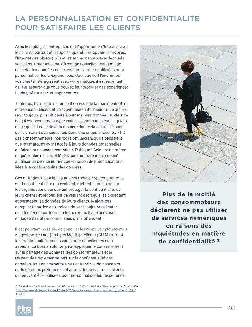 Équilibre confidentialité et personnalisation
