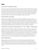 Business, Security, and Privacy Overview