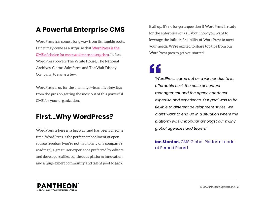 WordPress for Enterprise: Best Practices to Scale Your Brand