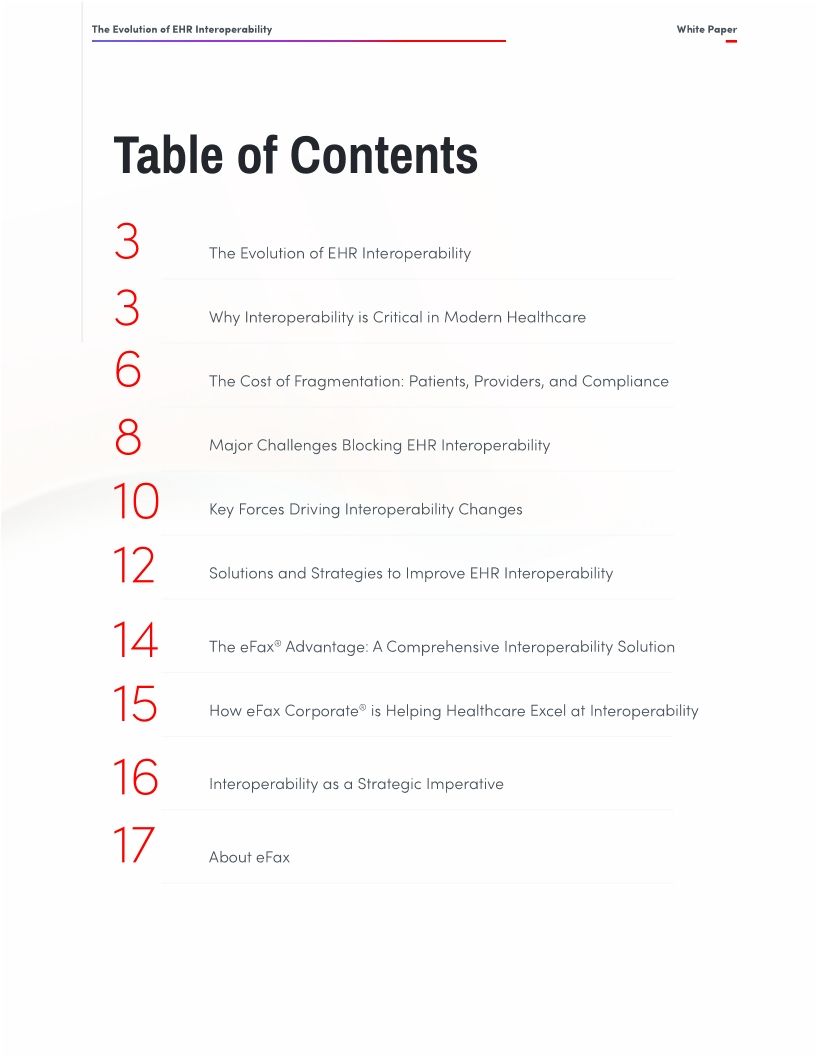 The Evolution of EHR Interoperability