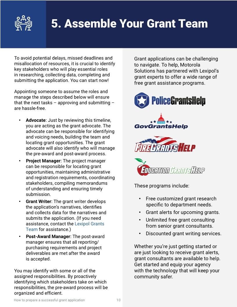 Successful Grant Application Guide