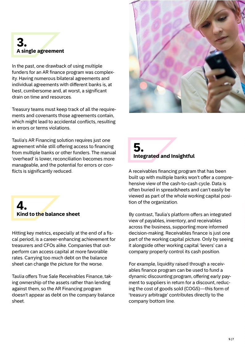 Integrated and insightful: The future of receivables finance