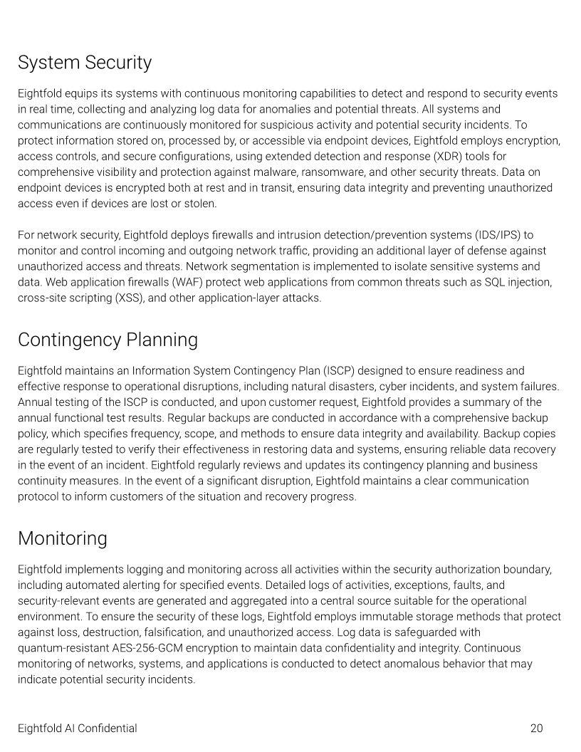 Business, Security, and Privacy Overview