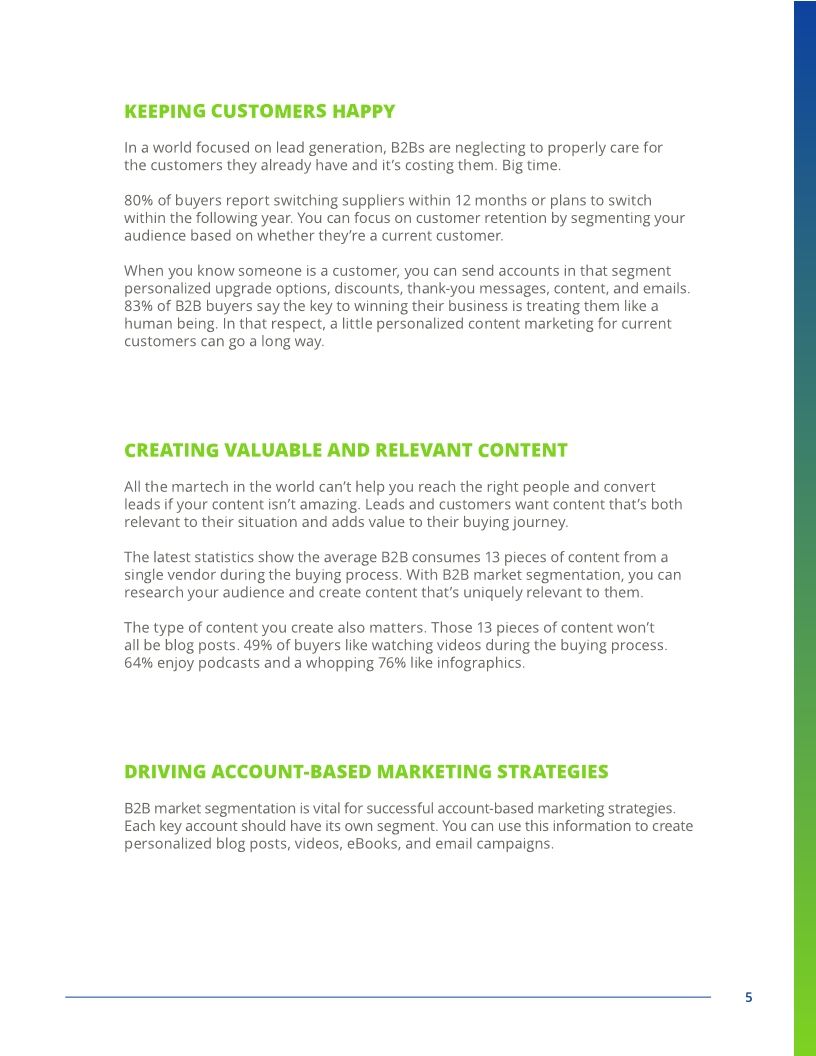 If You're Relying On B2B Market Segmentation You're Already Behind