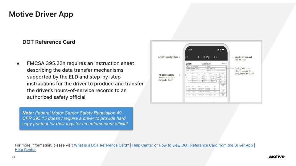 Motive Driver App - Cx Onboarding