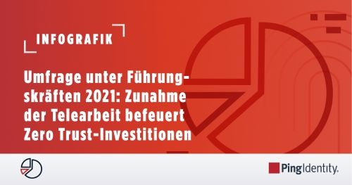 Umfrage unter Führungskräften 2021: Zunahme der Telearbeit befeuert Zero Trust-Investitionen
