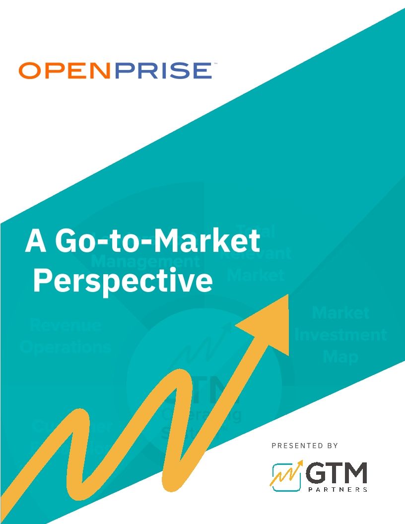 A Go-to-market perspective by GTM Partners