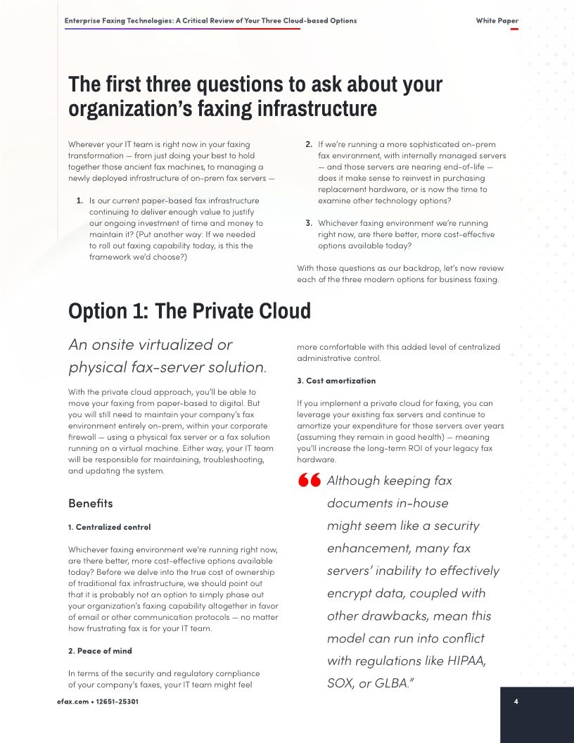 Enterprise Faxing Technologies: A Critical Review of Your Three Cloud-based Options