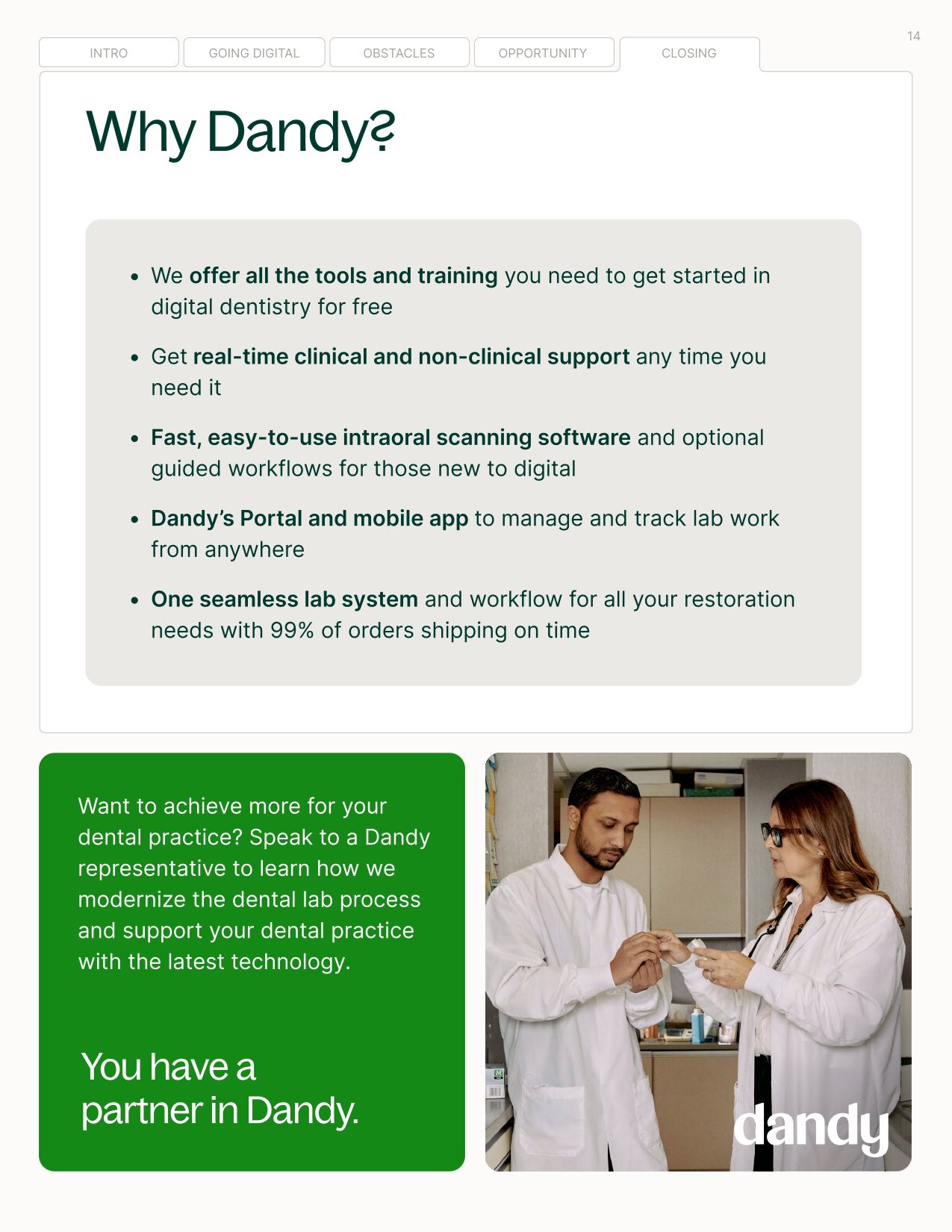 Talking to dental practice owners about digitizing the lab experience