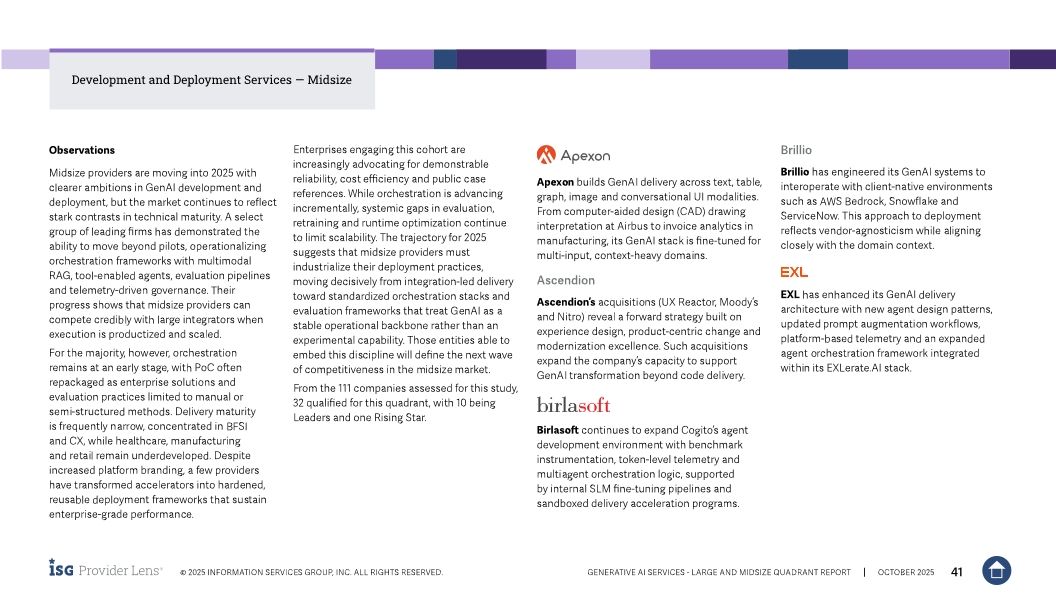 Persistent Systems Named a Leader in 2025 ISG Provider Lens&reg; Generative AI Services