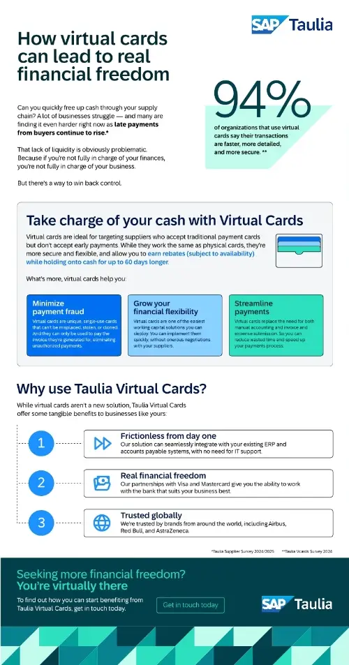 Virtual Cards Infographic