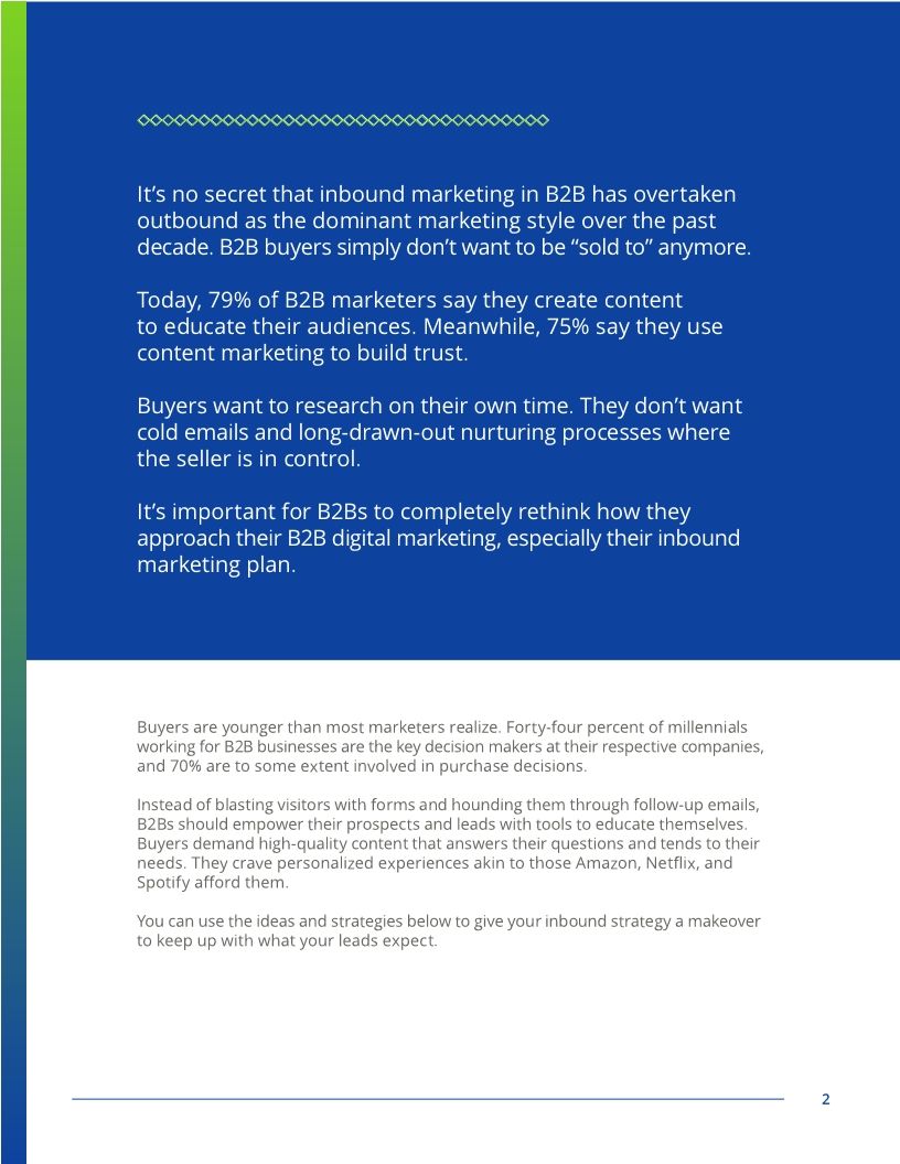 The New Rules for Inbound Marketing in B2B