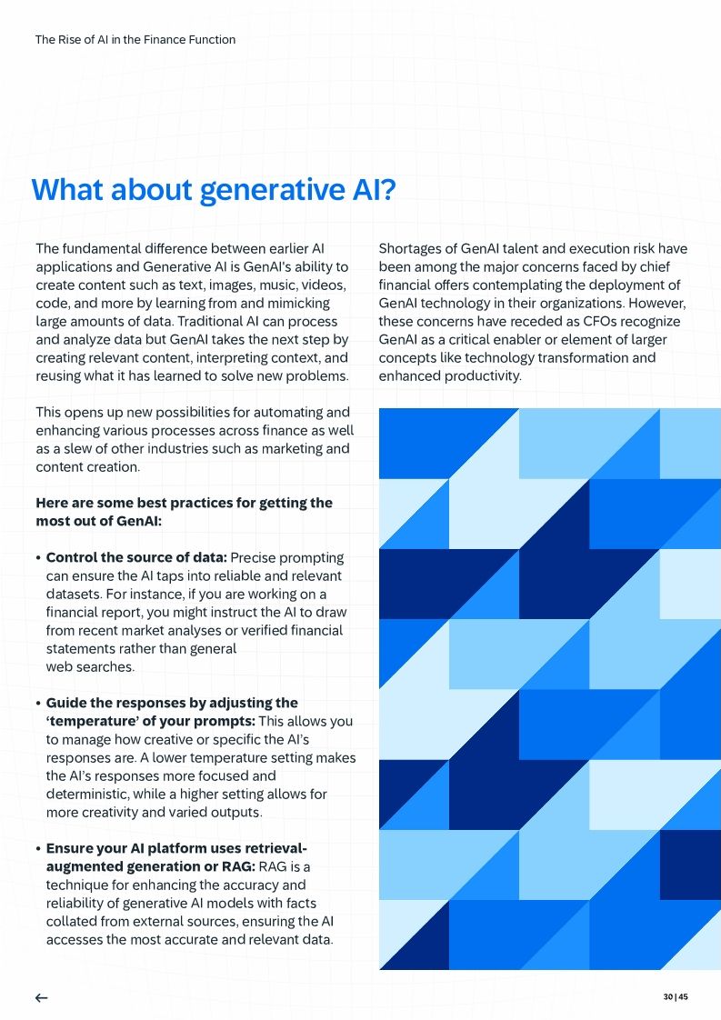 The Rise of AI in the Finance Function