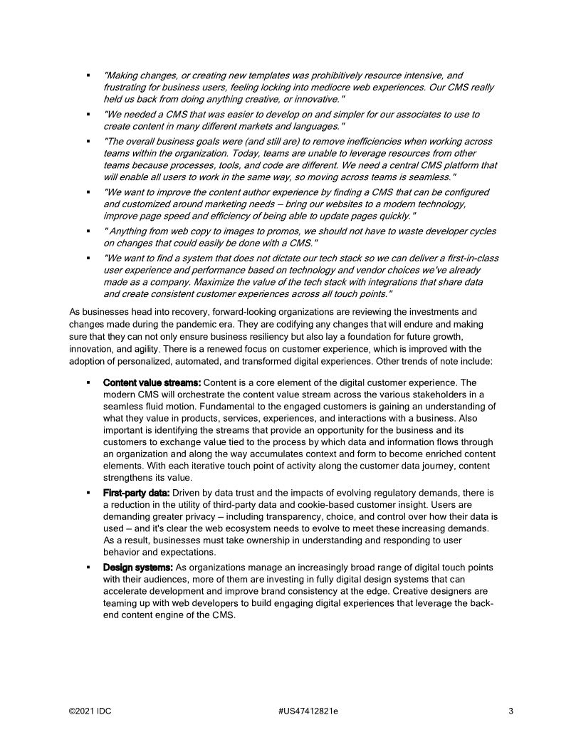 IDC MarketScape: Worldwide Content Management Systems for Persuasive Digital Experiences