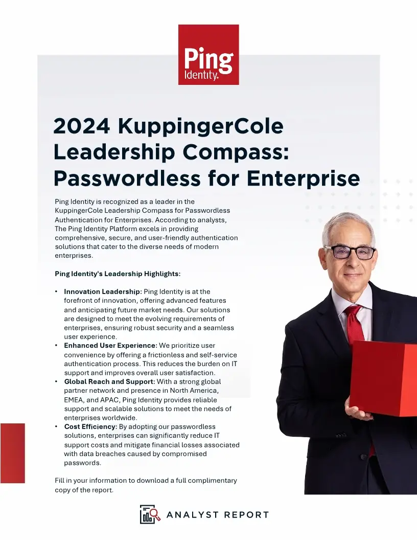 2024 KuppingerCole Leadership Compass: Passwordless Authentication for Enterprises