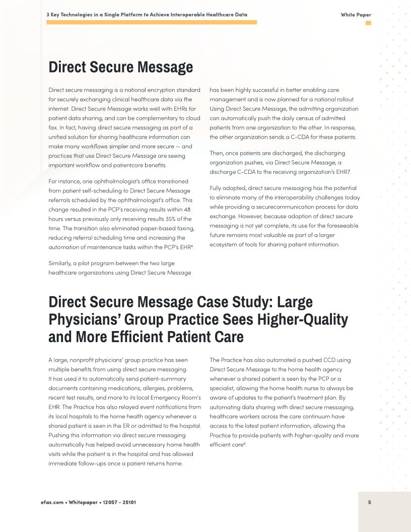 3 Key Technologies in a Single Platform to Achieve Interoperable Healthcare Data