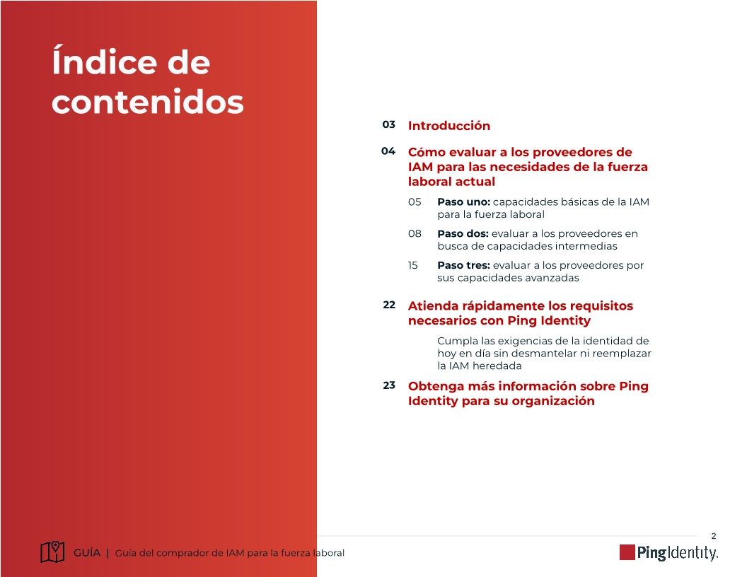 Gu&iacute;a del comprador de IAM para la fuerza laboral