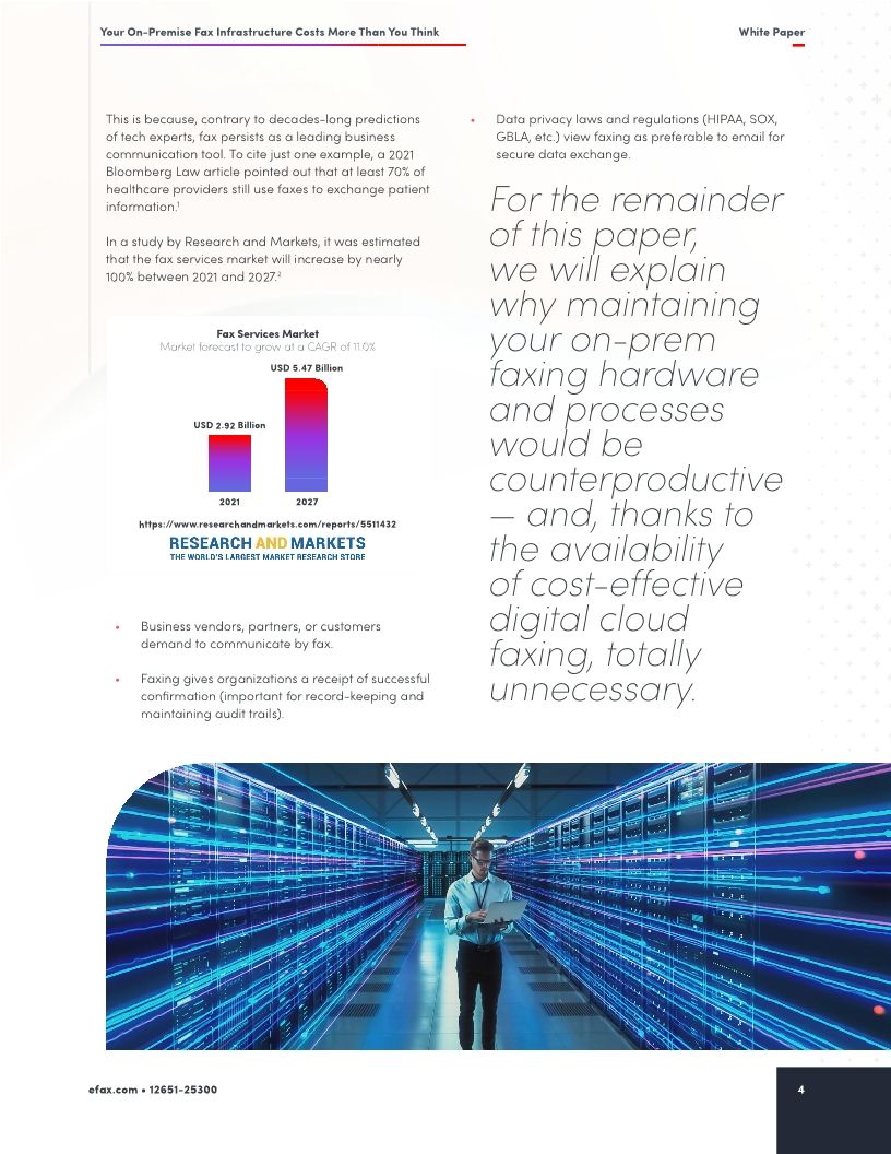Why Your Legacy Fax Infrastructure Costs More Than You Think