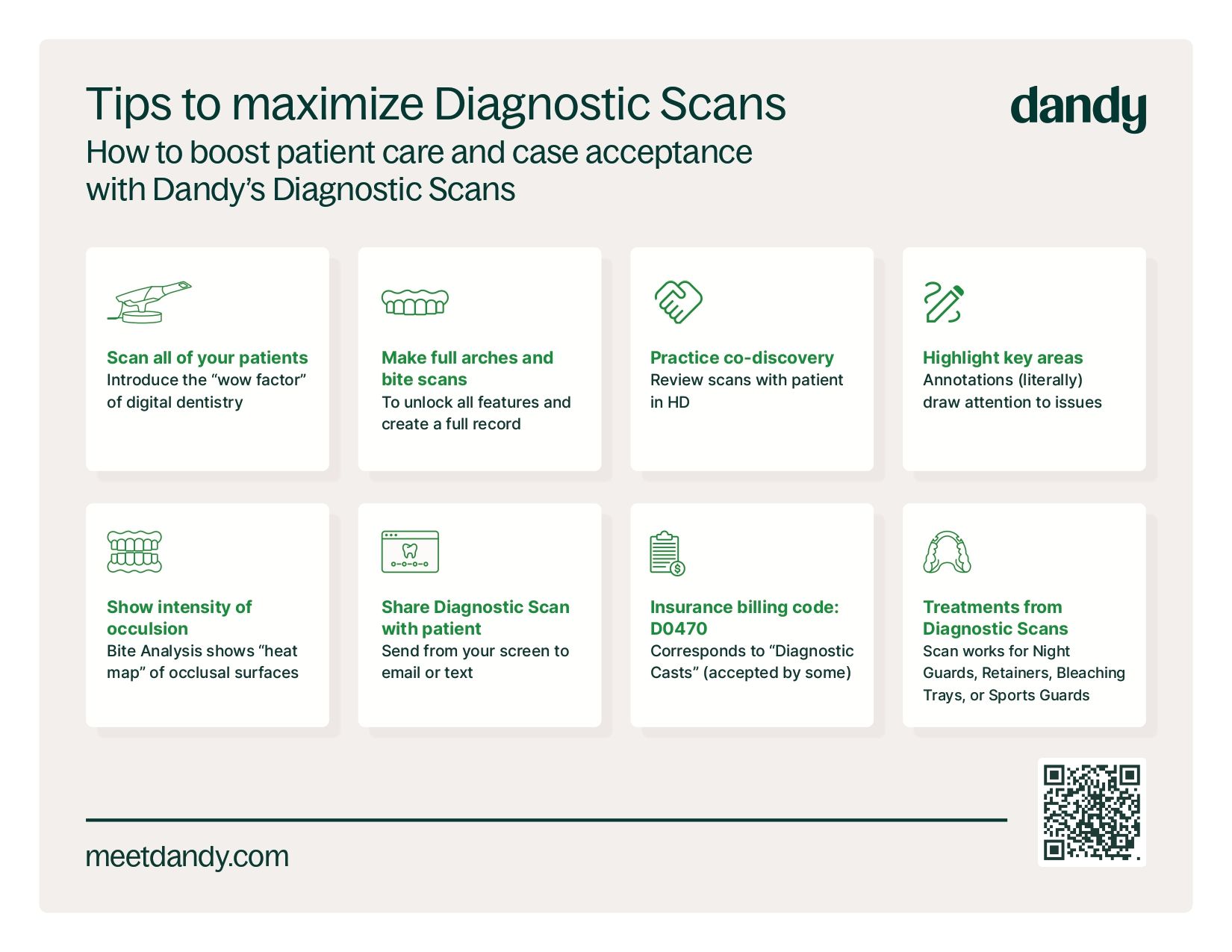 Tips to maximize Diagnostic Scans