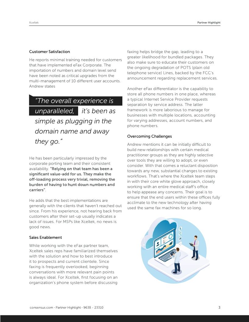 Partner Highlight: Xceltek & eFax Corporate®