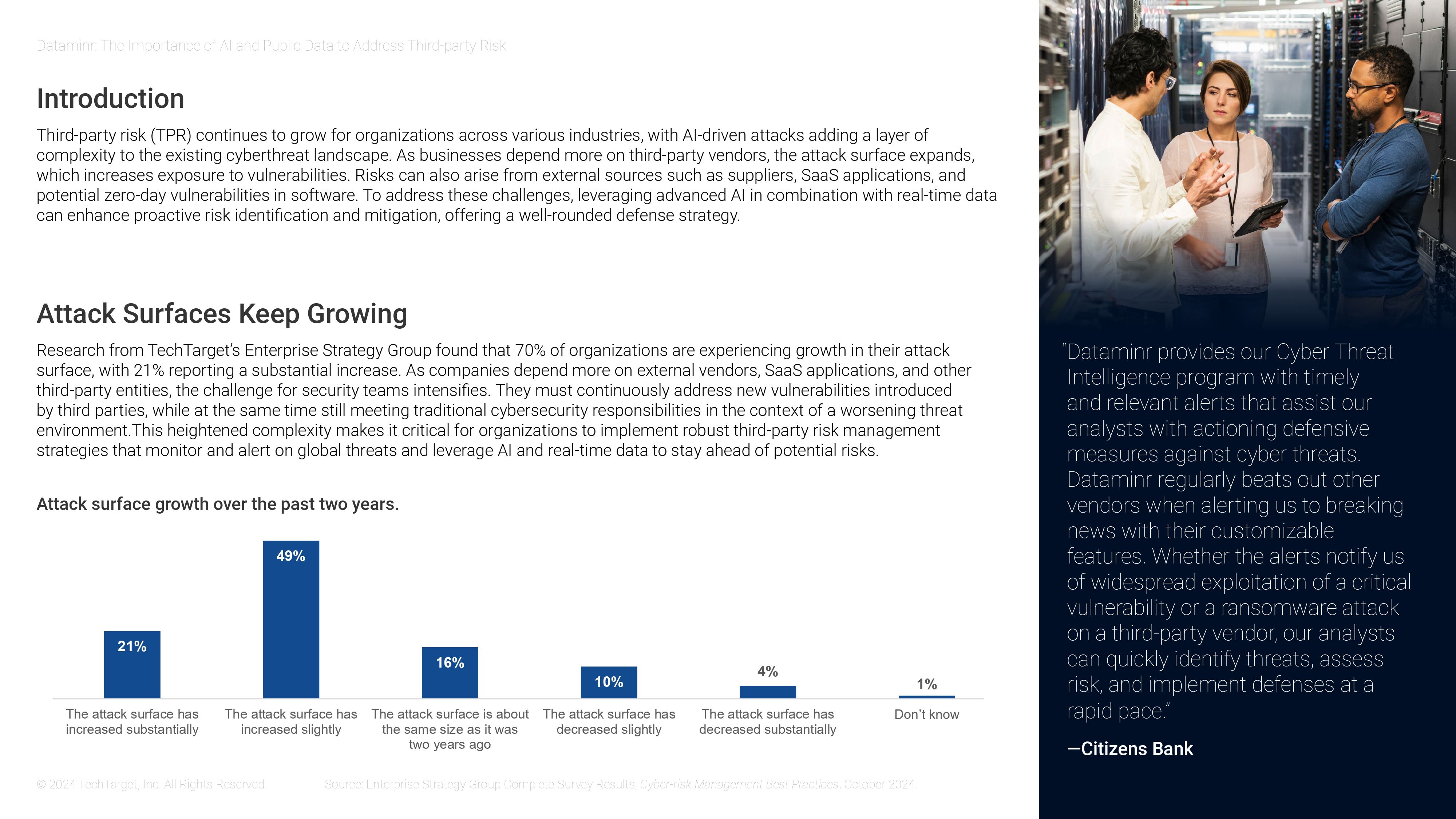 The Importance of AI and Public Data to Address Third-Party Risk