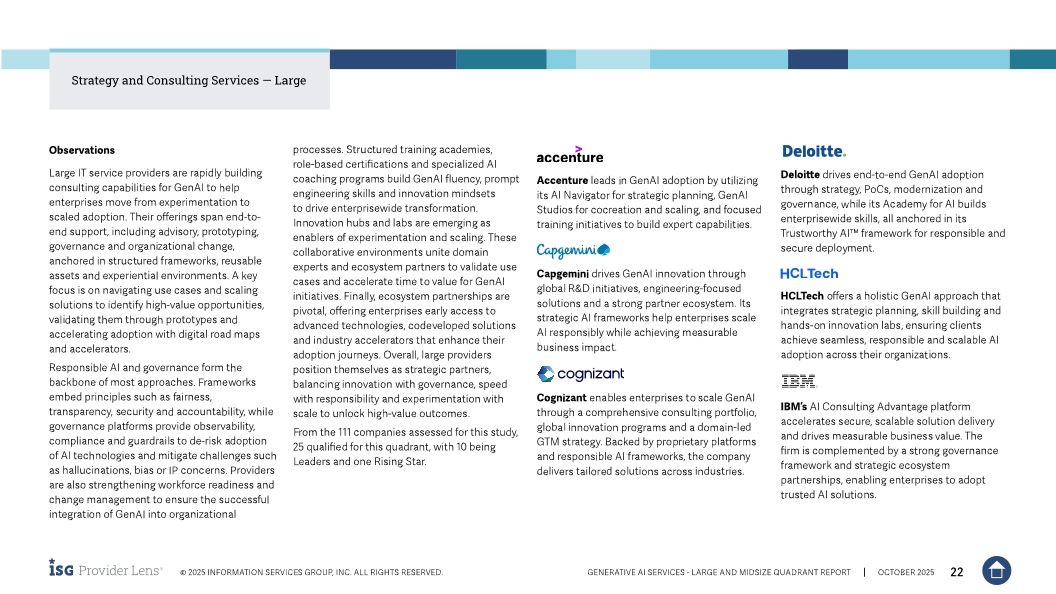 Persistent Systems Named a Leader in 2025 ISG Provider Lens&reg; Generative AI Services