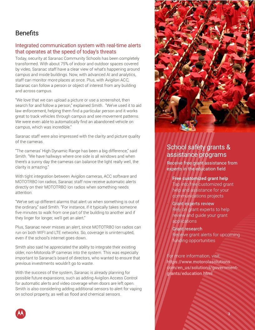 Saranac Community Schools Case Study