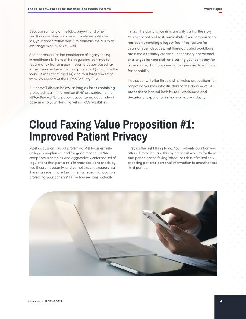 The Value of Cloud Fax for Hospitals and Health Systems