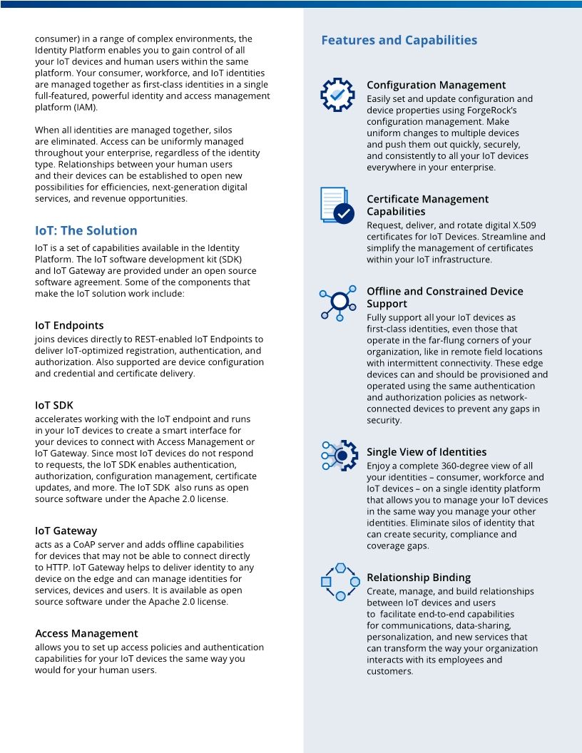 Internet of Things (IoT) Solution Brief