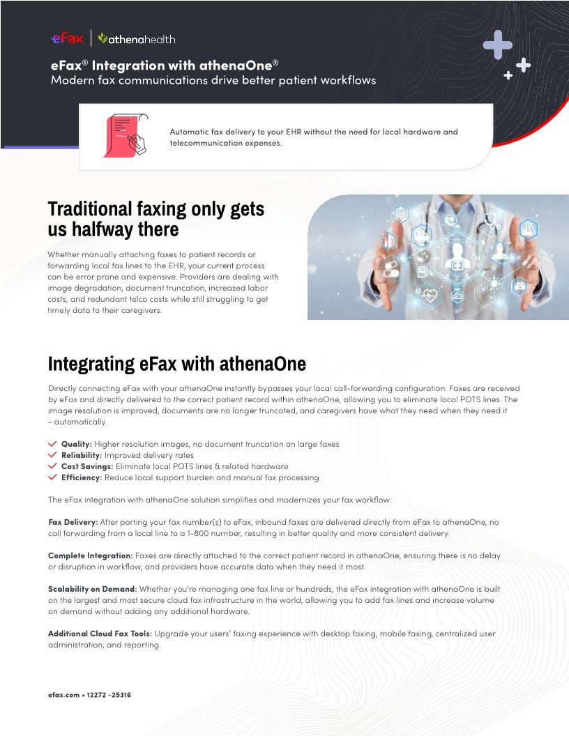 Modern fax communications drive better patient workflows