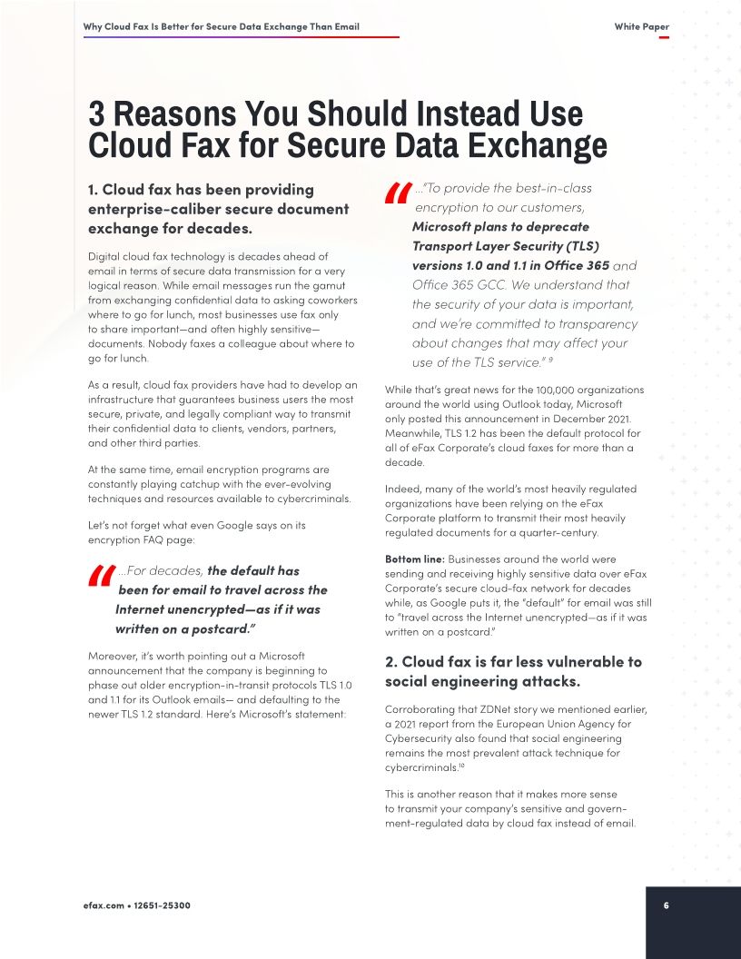 Why Cloud Fax Is Better for Secure Data Exchange Than Email