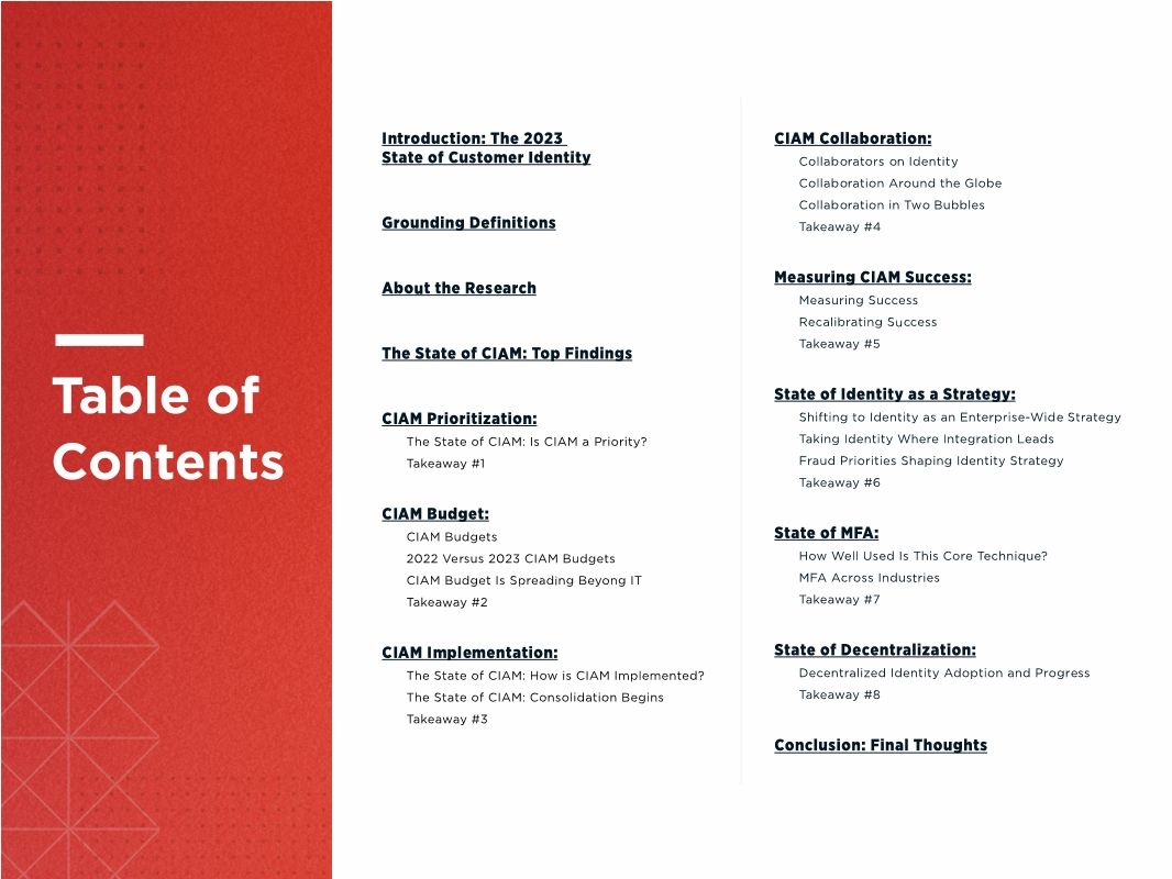 State of Identity 2023: A Pivotal Time in Customer Identity