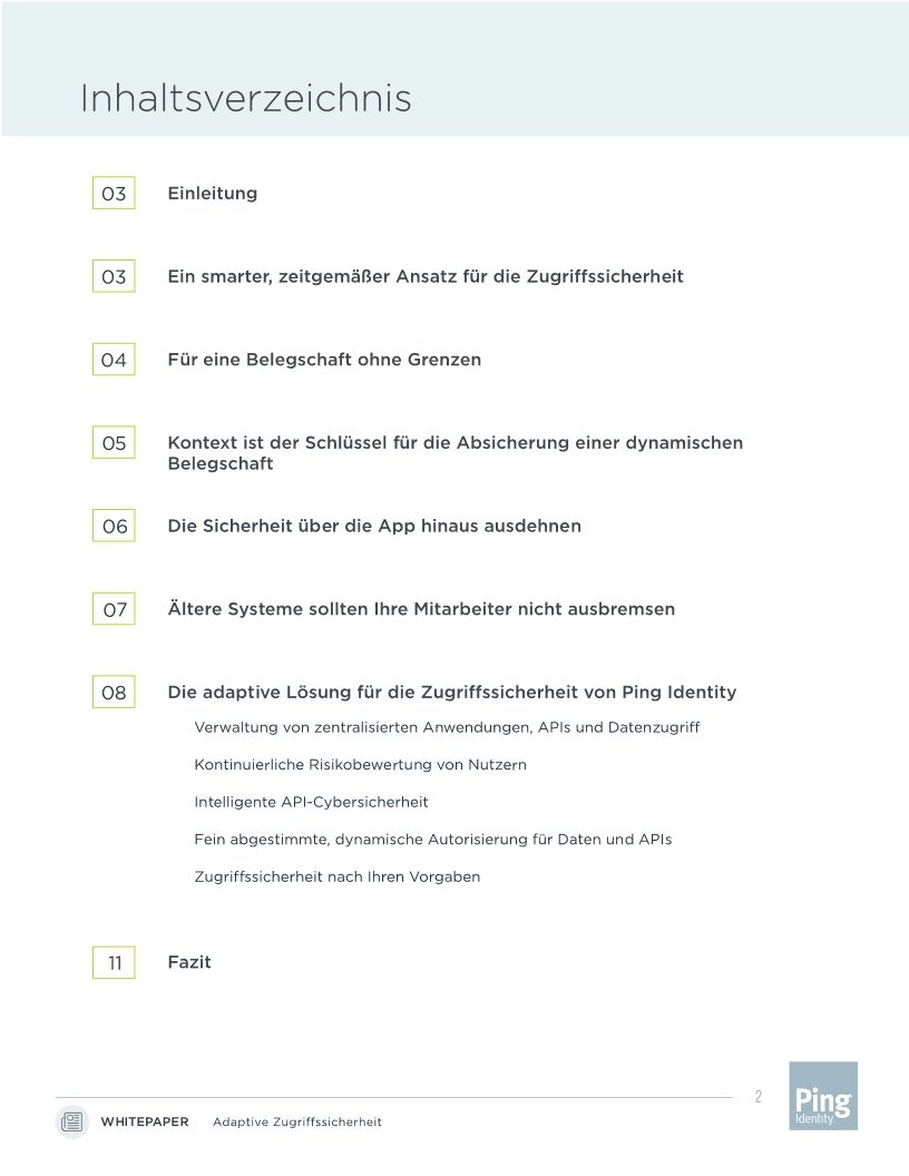 Adaptive Zugriffssicherheit